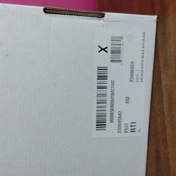 Linea Paolo Kaira White Nappa Leather Platform Sneakers Size 9.5 Wide Sole - Picture 12 of 12